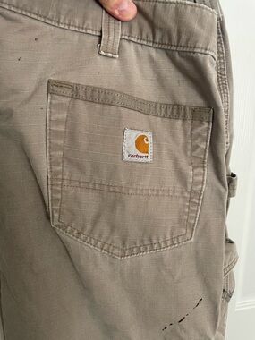 Carhartt Tan Utility Work Pants